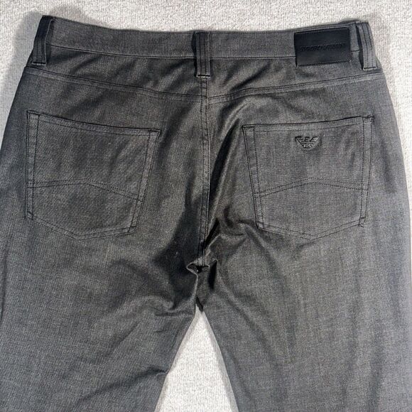 Emporio Armani Vintage Mens Denim‎ Chino Pants Size 36 - Picture 8 of 11